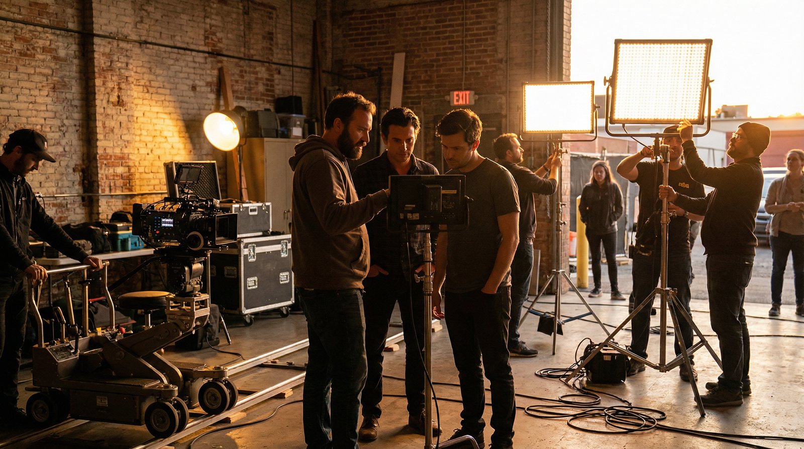 抖音揭秘影视制作团队